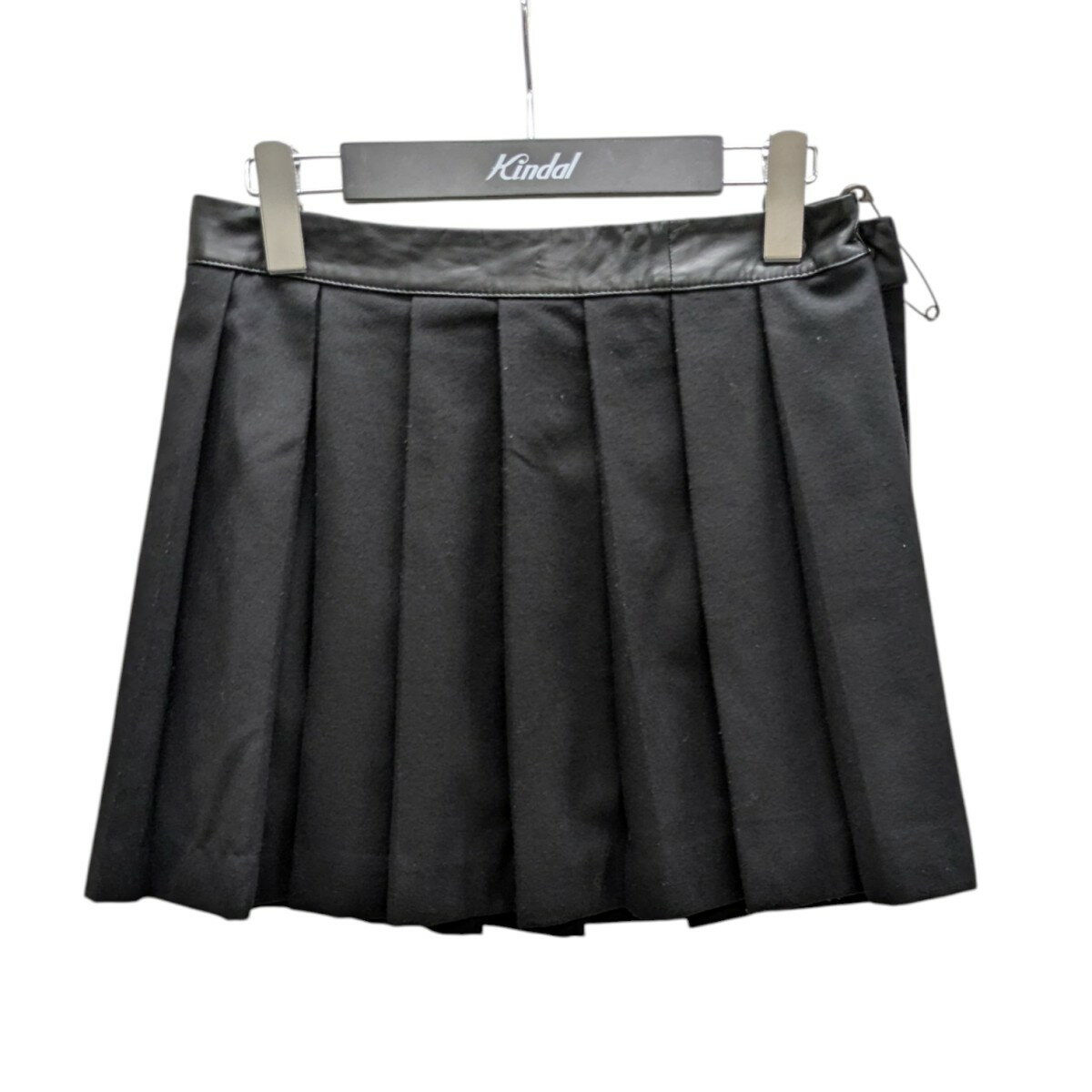 【中古】DIESEL プリーツミニスカート ブラック サイズ:XS 【090725】(ディーゼル)