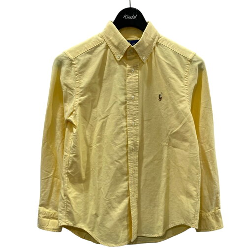 【中古】RALPH LAUREN ボタンダウンシャツ ワンポイント オックスフォードシャツ 323677133004 イエロー サイズ:BOYSモデル:M 【090725】(ラルフローレン) 【中古】RALPH LAUREN ボタンダウンシャツ ワンポイント オックスフォードシャツ 323677133004 イエロー サイズ:BOYSモデル:M 【090725】(ラルフローレン)