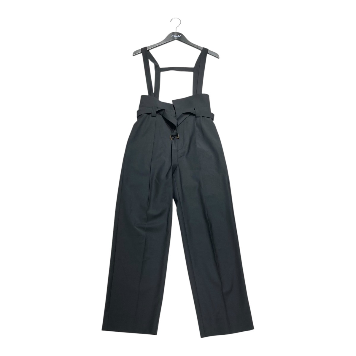 【中古】IOREオーバーオール I0R24SS-PT-001 ブラック サイズ:34【価格見直し】