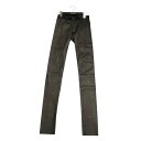 【中古】DROMe レザーレギンス ブラック サイズ:XS 【100725】(ドローム)
