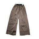 【中古】Plage 25SS イージーパンツ 25-030-922-7030-1-0 ブラウン サイズ:36 【100725】(プラージュ)
