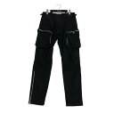 【中古】FUMIKA UCHIDA OVER WATER PANTS パンツ FU-P-PT001 ブラック サイズ:36 【100725】(フミカウチダ)
