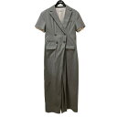 【中古】MAISON SPECIAL Loose Jacket オールインワン 21241265312 グレー サイズ:38 【110725】(メゾンスペシャル)