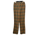 【中古】Burberry’s パンツ ベージュ×レッド サイズ:40 【110725】(バーバリーズ)