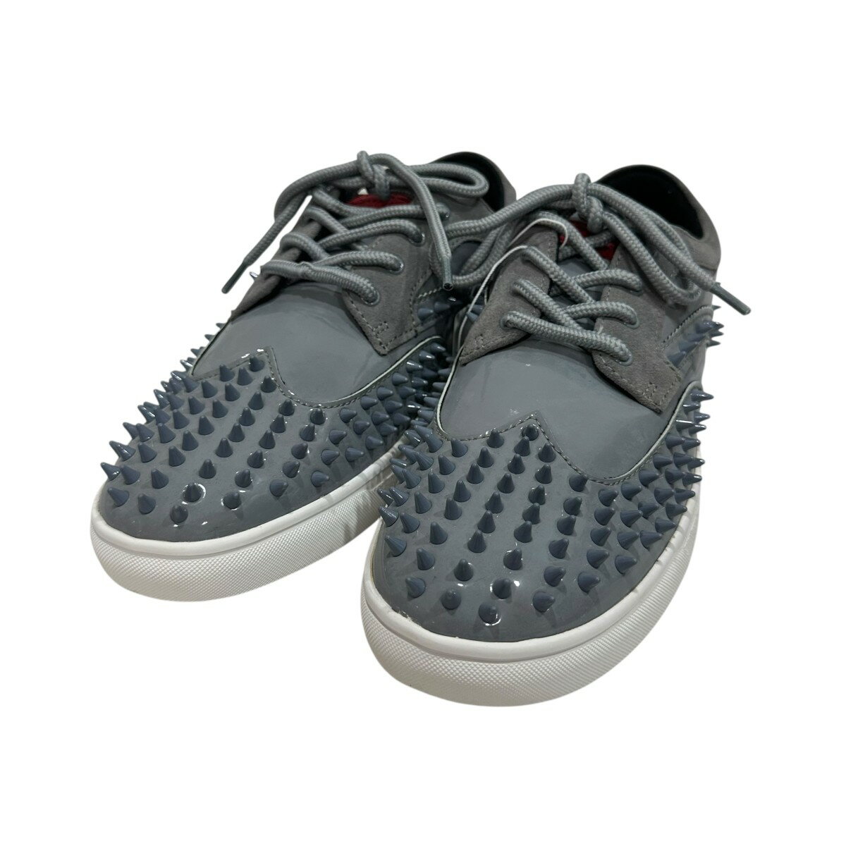 【中古】RUSSELUNOSTUDS SHOES スタッズスニーカー RB-72817 グレー サイズ:25【価格見直し】