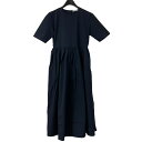【中古】THE 9 SHOPEVERYDAY DRESS Short ポリエステルフレアワンピース ネイビー サイズ:S【価格見直し】