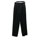 【中古】BACCA 24AW ストライプギャバタックパンツ 35-04-44-04101 ネイビー サイズ:34 【110725】(バッカ)