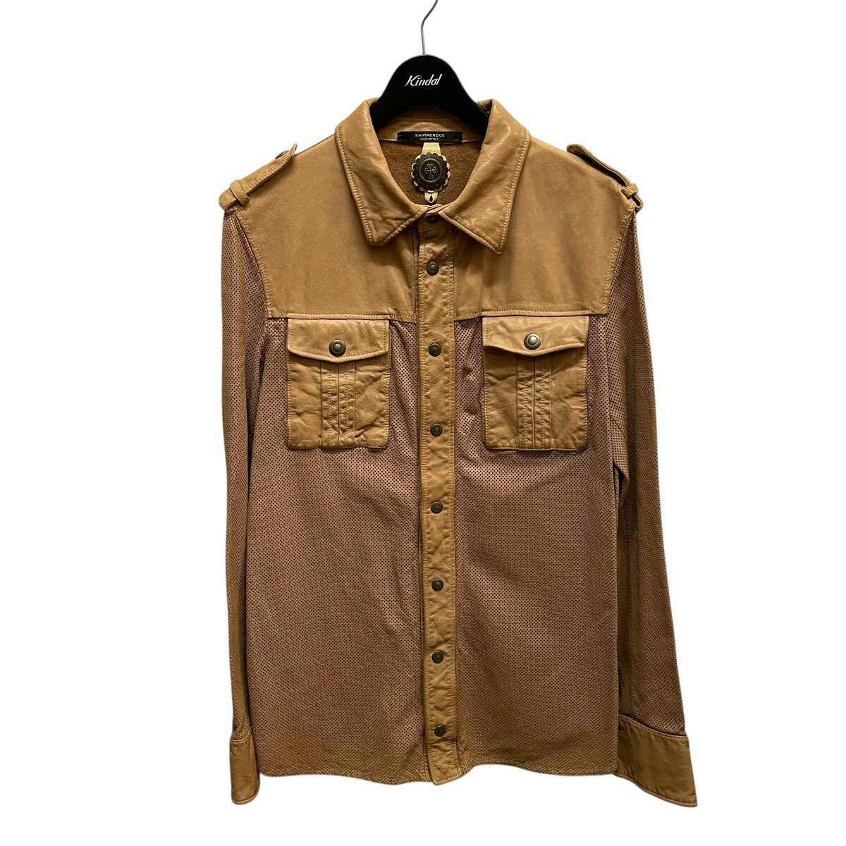 【美品】サンタクローチェ レディース レザー ジャケット XS (日本M) 薄茶 楽天市場】サンタクローチェ レザージャケットの通販