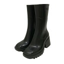 【中古】Chloe 【BERRY BOOT】 レインブーツ ブラック サイズ:35 【120725】(クロエ)
