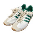 【中古】adidas 【COUNTRY OG】 スニーカー G26687 ホワイト×グリーン サイズ:27.5CM 【120725】(アディダス)