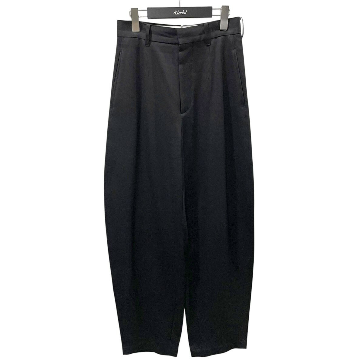 【中古】LOEFF ボンタントラウザーパンツ 8814-236-0125 ブラック サイズ:1 【130725】(ロエフ)