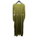 【中古】Viviano Sue ロングワンピース 黄緑 サイズ:- 【140725】(ヴィヴィアーノスー)