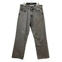 【中古】OUR LEGACY Third Cut Jeans Superbleach Black Denim ワイドデニムパンツ M2235TSB グレー サイズ:32 【150725】(アワーレガシー)