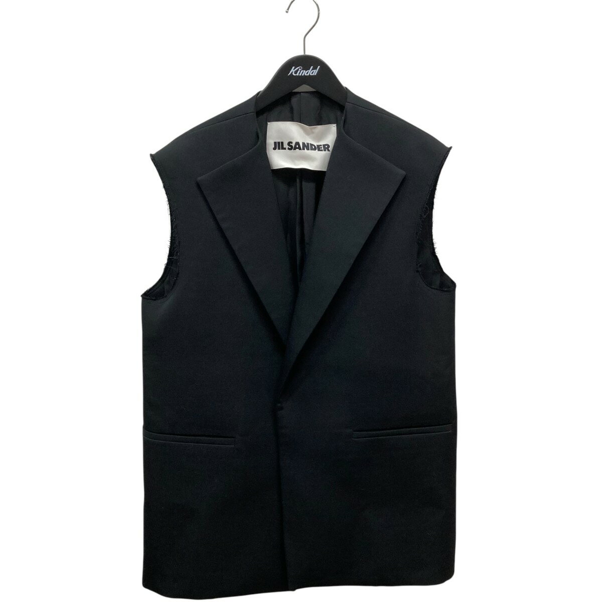 【関税込み】Jil Sander ブラック テーラード ベスト 楽天市場】ジル・サンダー(カラーブラック)(ベスト・ジレ