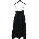 【中古】HOLIDAY RUFFLE STRAP DRESS ワンピース 23102090 ブラック サイズ:ONE SIZE 【150725】(ホリデー)