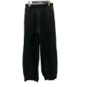 【中古】MM6 Maison Margiela スリットスウェットパンツ S52KA0249 S25337 ブラック サイズ:S 【150725】(マルタンマルジェラ)