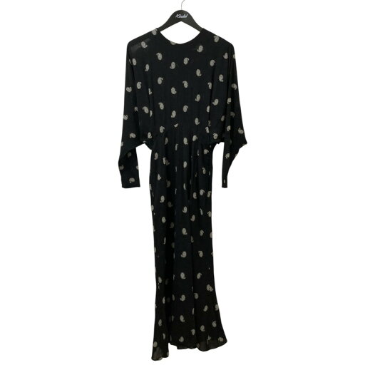 【中古】mame kurogouchi Paisley Jacquard Classic Dress ペイズリー ジャカードワンピース MM21PF-DR708 ブラック サイズ:1 【160725】(マメクロゴウチ) 【中古】mame kurogouchi Paisley Jacquard Classic Dress ペイズリー ジャカードワンピース MM21PF-DR708 ブラック サイズ:1 【160725】(マメクロゴウチ)