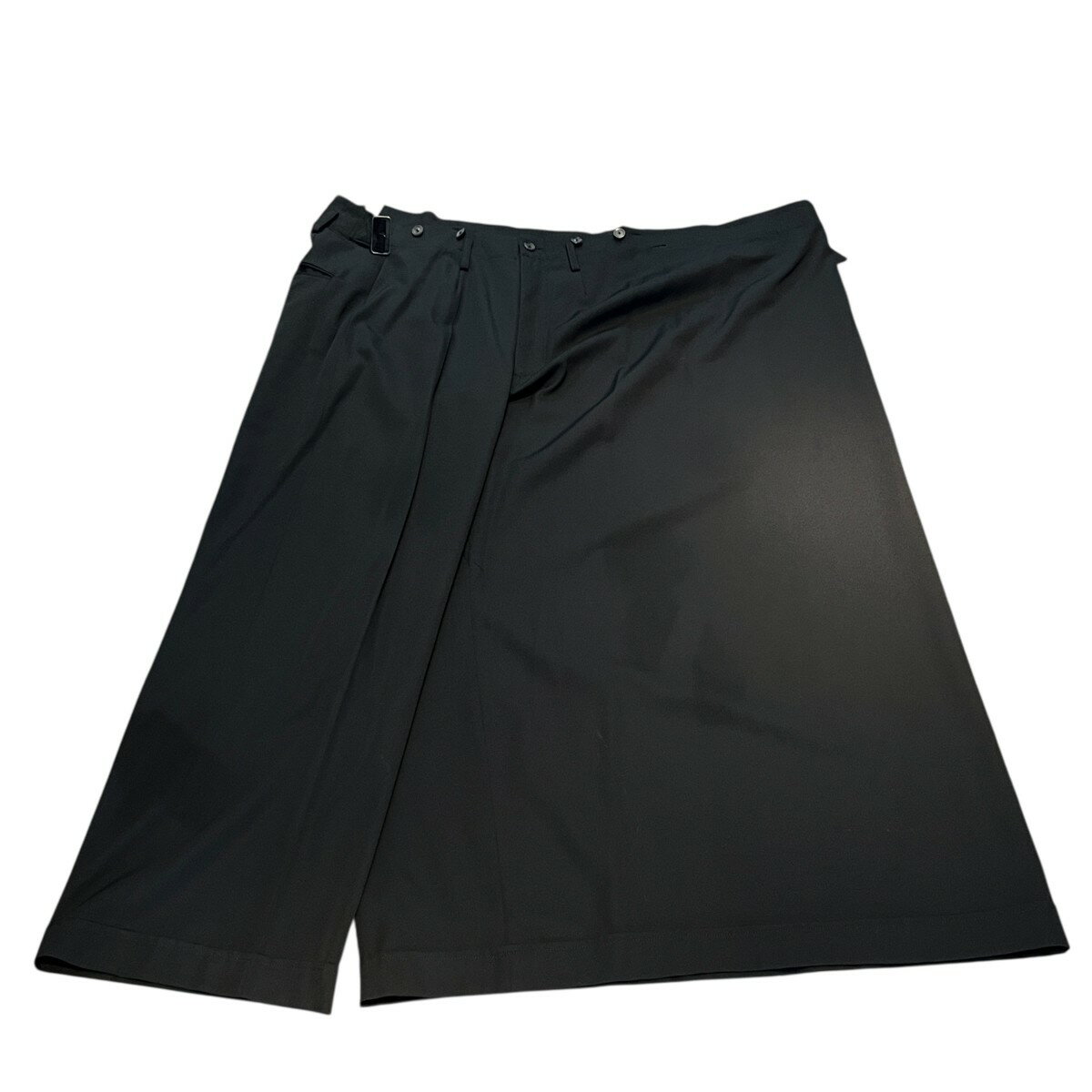 【中古】Jean Paul GAULTIER CLASSIQUE変形デザインワイドパンツ ブラック サイズ:40【価格見直し】