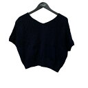 【中古】umii 908 半袖ニット ネイビー サイズ:0 【160725】(ウミキュウハチゼロ)
