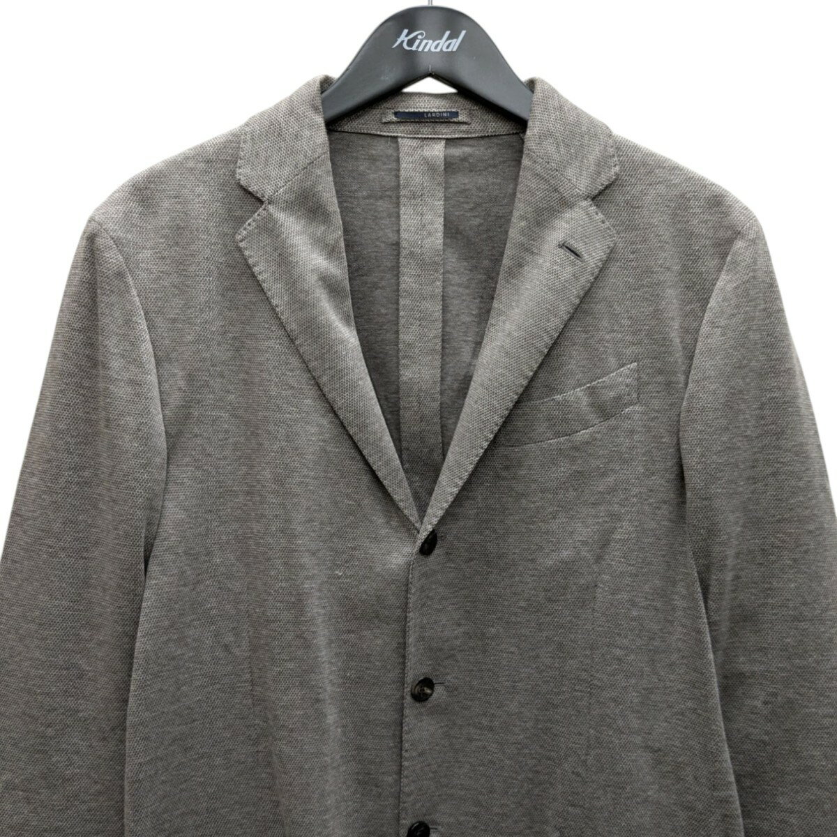 【中古】LARDINIテーラードジャケット ベージュ サイズ：50【価格見直し】