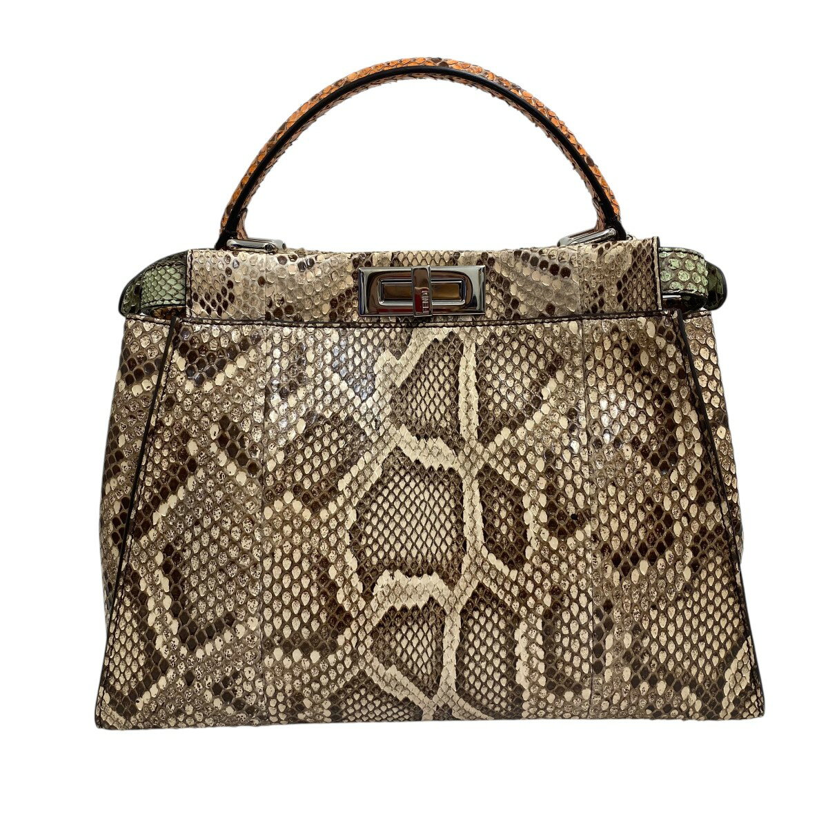 最安値!!FENDI マイクロピーカブー パイソン ショルダーバッグ 楽天市場】フェンディ ピーカブー パイソンの通販