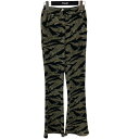 【中古】X-girl×Hysteric Glamour 迷彩柄 サーマルフレアパンツ 105204031008 カーキ サイズ:M 【160725】(エックスガール×ヒステリックグラマー)