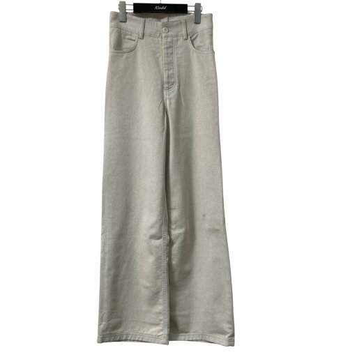 【中古】BASERANGE コットン混ワイドパンツ アイボリー サイズ:XS 【170725】(ベースレンジ) 【中古】BASERANGE コットン混ワイドパンツ アイボリー サイズ:XS 【170725】(ベースレンジ)