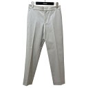 【中古】Drawer スラックスパンツ 6514-236-0965 ホワイト サイズ:34 【180725】(ドゥロワー)