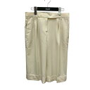 【中古】GIVENCHY ハーフパンツ 61 5196 06 アイボリー サイズ:38 【180725】(ジバンシィ)