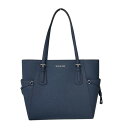 【中古】MICHAEL KORSLG EW TOTE トートバッグ ネイビー【価格見直し】
