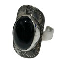 【中古】ADAWAT’N TUAREG シルバーリング RACHIDA TISSGHT ラシダティサット T202R015SV シルバー・ブラック サイズ:20.5号 【190725】(アダワット トゥアレグ)(4)