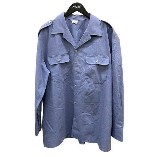 【中古】VINTAGE 長袖シャツ スカイブルー サイズ:43 44 【190725】(ヴィンテージ) 【中古】VINTAGE 長袖シャツ スカイブルー サイズ:43 44 【190725】(ヴィンテージ)