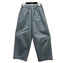【中古】ゴーシュ カツラギワイドパンツ グレー サイズ:2 【200725】(ゴーシュ)