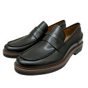 【中古】COACH ローファー G1650 ブラック サイズ:7.5 【200725】(コーチ)