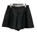 【中古】Whim Gazette×長谷川 京子 ツイルショートパンツ WGZ1022102A0007 ブラック サイズ:38 【200725】(ウィムガゼット×ハセガワキョウコ)
