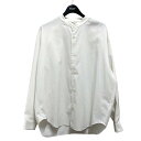 【中古】PUBLIC TOKYO コンフォートリラックスバンドカラーシャツ 152500002 ホワイト サイズ:1 【200725】(パブリックトウキョウ)