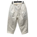 【中古】tsuzuli ワイドパンツ tp2210-1 ベージュ サイズ:2 【200725】(ツヅリ)