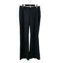 【中古】FETICO BACK SLIT TROUSERS スラックス FTC232-0602 ブラック サイズ:2 【200725】(フェティコ)