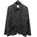 【中古】UNITED TOKYO サンドウォッシュシルクナイロンカバーオール 135358001 ブラック サイズ:1 【200725】(ユナイテッドトウキョウ)