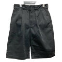 【中古】ok.soon×Dickies chino half pants ショートパンツ ブラック サイズ:M 【210725】(オクスン×ディッキーズ)
