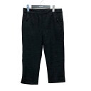 【中古】ok.soon monotone tweed capri pants クロップドツイードパンツ ブラック サイズ:2 【210725】(オクスン)