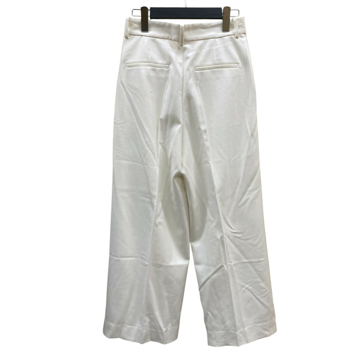 【中古】EVERYDAY I LIKE．　タックパンツ 22030500811030 アイボリー サイズ：36 【220725】（エヴリディアイライク）