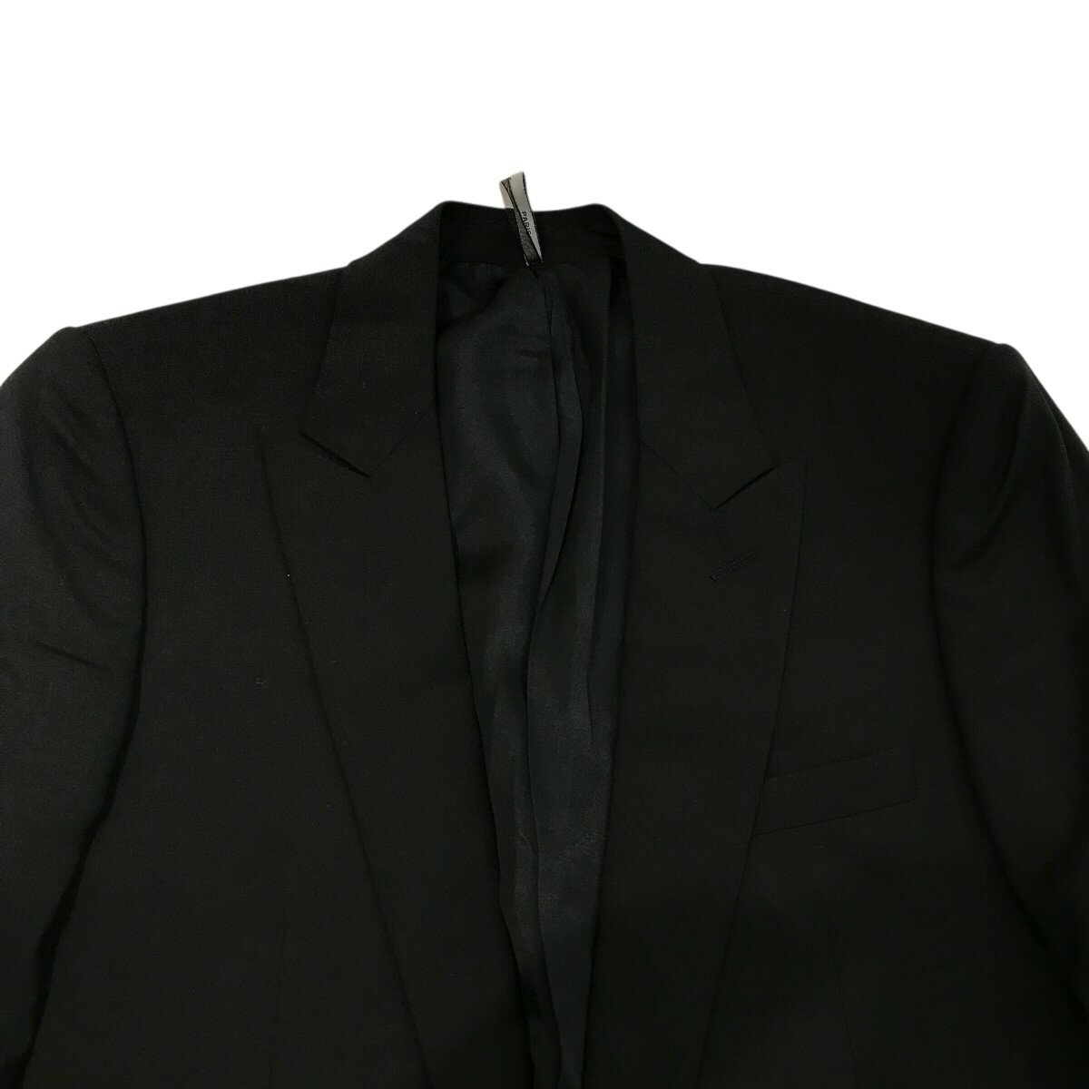 【中古】Dior Homme　08AW セットアップスーツ 8H3170080559 ブラック サイズ：46 【230725】（ディオールオム）