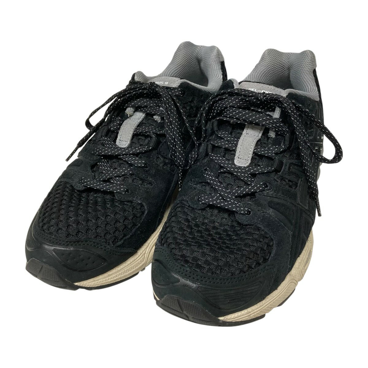 【中古】asics×ENNOY GEL-NIMBUS9 スニーカー F621223 ブラック サイズ:27.5cm 【230725】(アシックス×エンノイ)