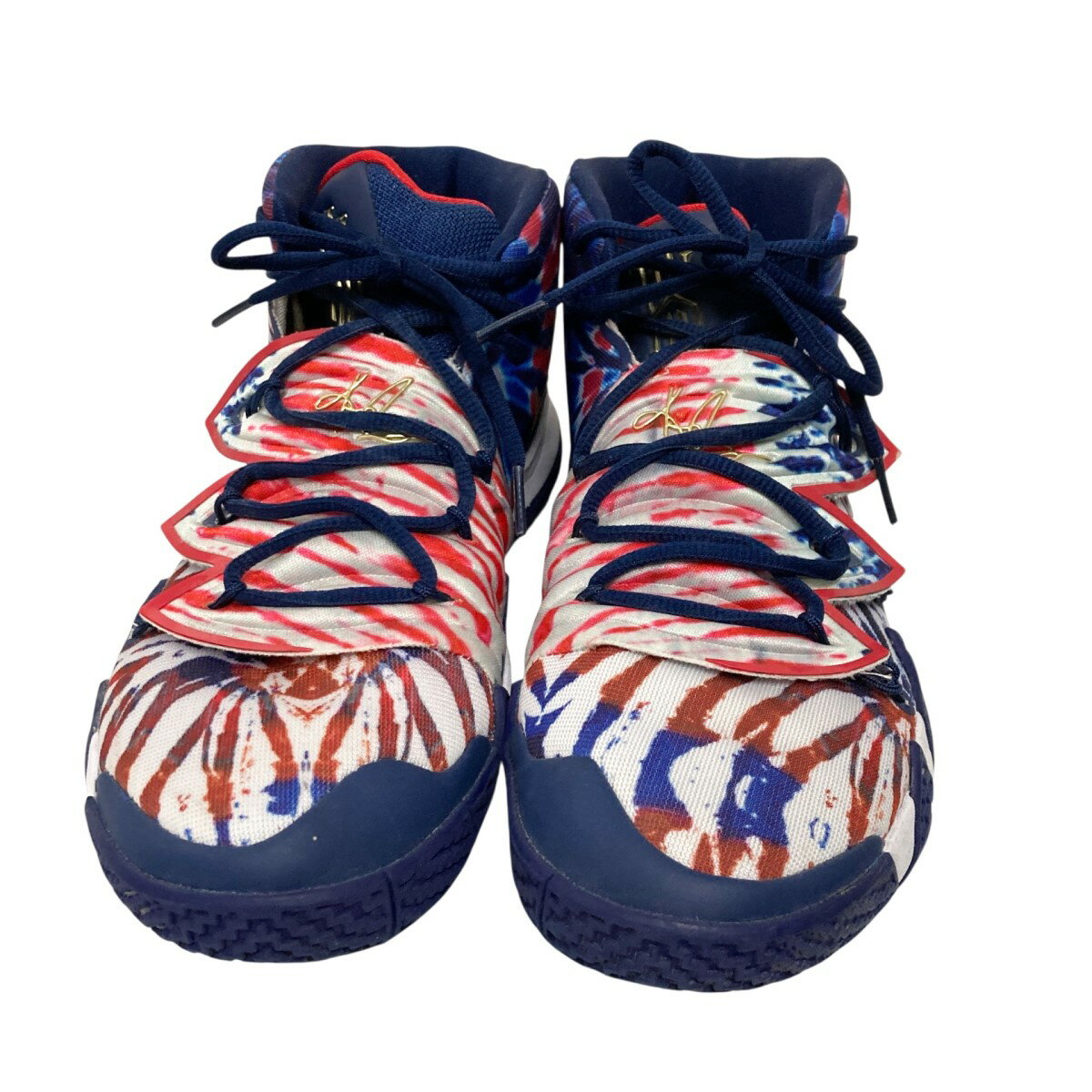 【中古】NIKE　KYBRID S2 EP ハイカットスニーカー CT1971 400 ネイビー サイズ：28cm 【230725】（ナイキ）