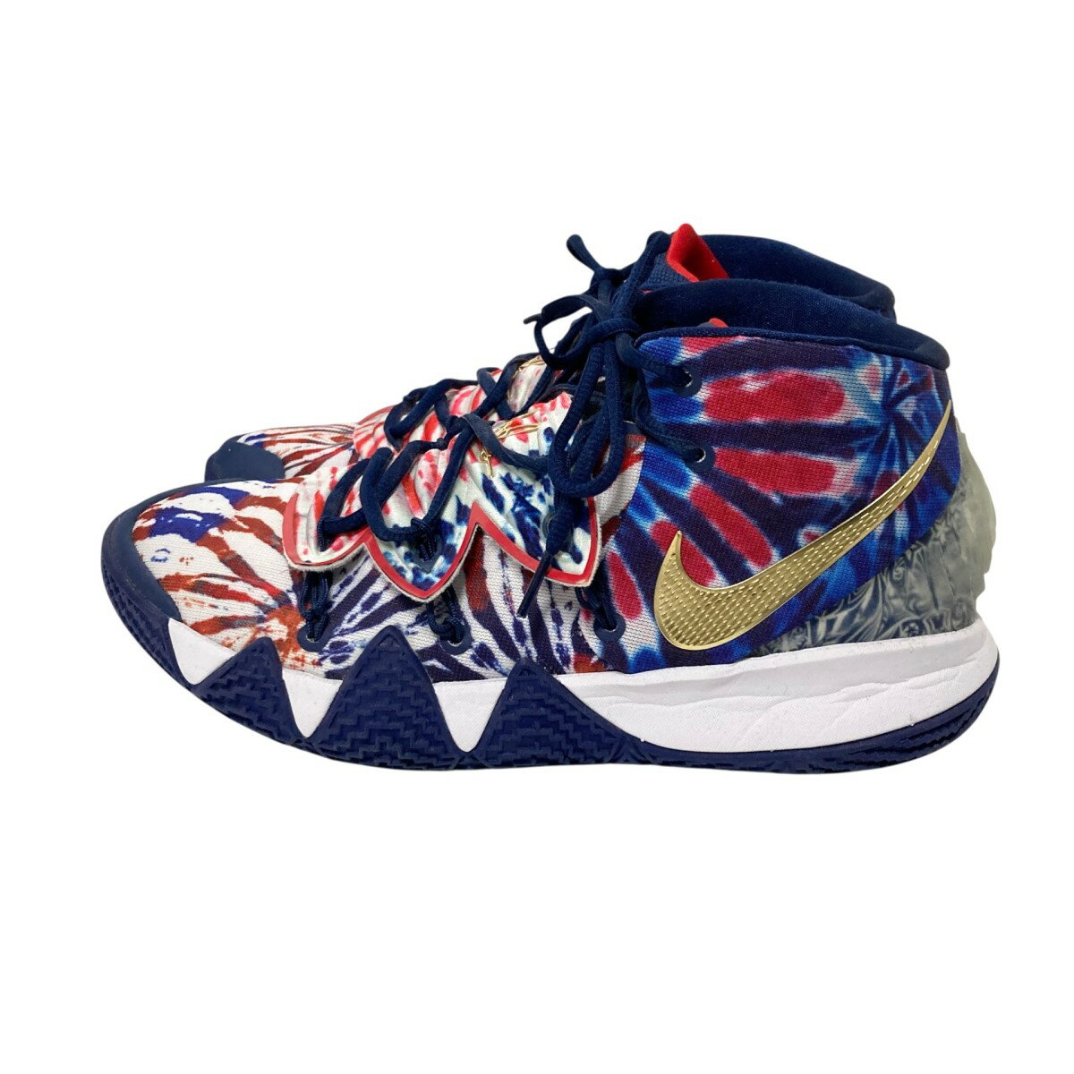 【中古】NIKE　KYBRID S2 EP ハイカットスニーカー CT1971 400 ネイビー サイズ：28cm 【230725】（ナイキ）