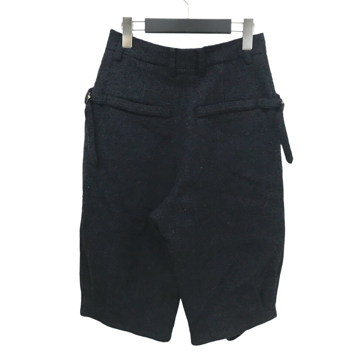 【中古】FUMIKA UCHIDA2-INTUCK BLOOMERS クロップドパンツ FU-M-PT001 ネイビー サイズ：34【価格見直し】