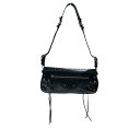 【中古】BALENCIAGA ル カゴール レザー ショルダーバッグ 771640 ブラック 【230725】(バレンシアガ)|詳細画像