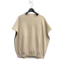 【中古】yori ニットベスト YR2131 072SM ベージュ サイズ:F 【230725】(ヨリ)