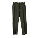 【中古】UNITED ARROWS ドビーカラースリムパンツ スラックス 1514 147 4904 オリーブ サイズ:36 【240725】(ユナイテッドアローズ)